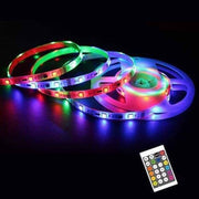 Color Changing LED Light Strip (Remote Included)